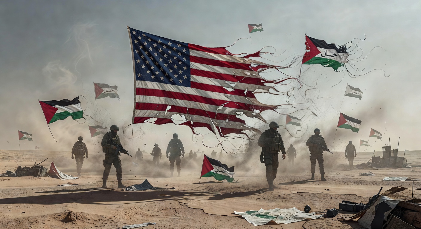 איור: כוח המשימה נקרע לגזרים.