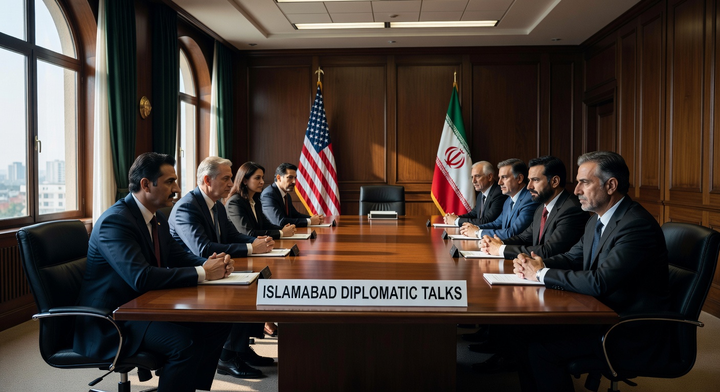 US-Iran talks preparation U.S. delegation prepares for Islamabad negotiations as ceasefire deadline looms.