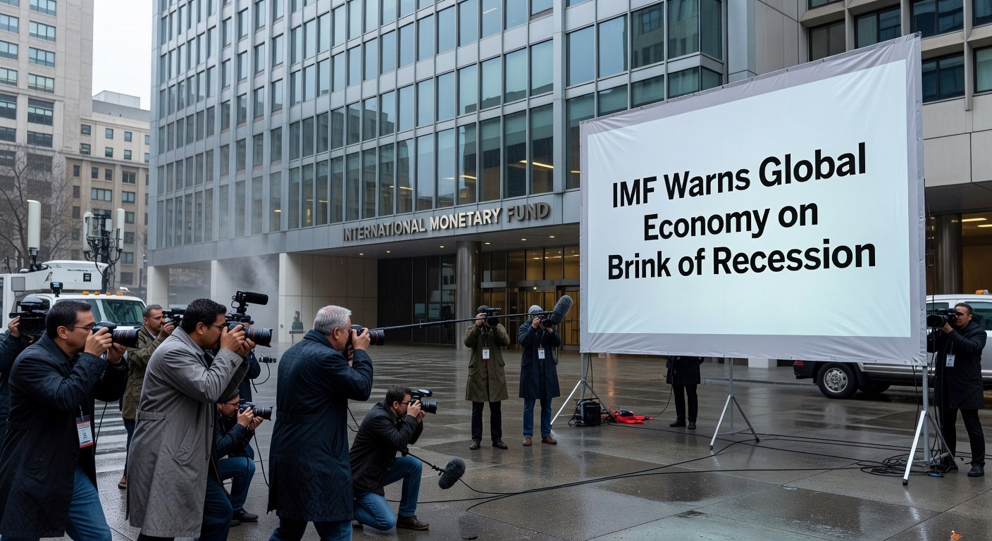 AI Generated - IMF Warns Global Economy on Brink of Recession
