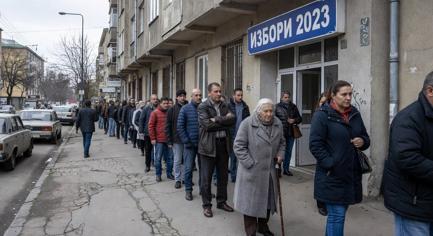 AI Generated - Bulgaria Votes in Eighth Election Amid Crisis