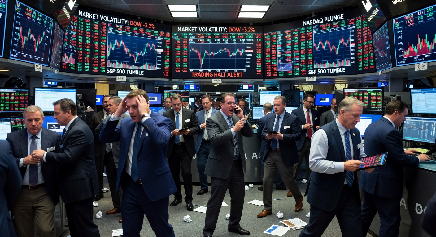 Traders reacting to bank earnings Wall Street traders monitor screens as bank earnings lift sentiment.