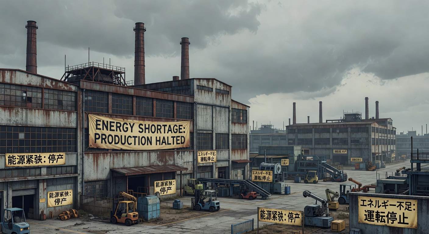 Energy shortages force factory shutdowns across Southeast Asia.