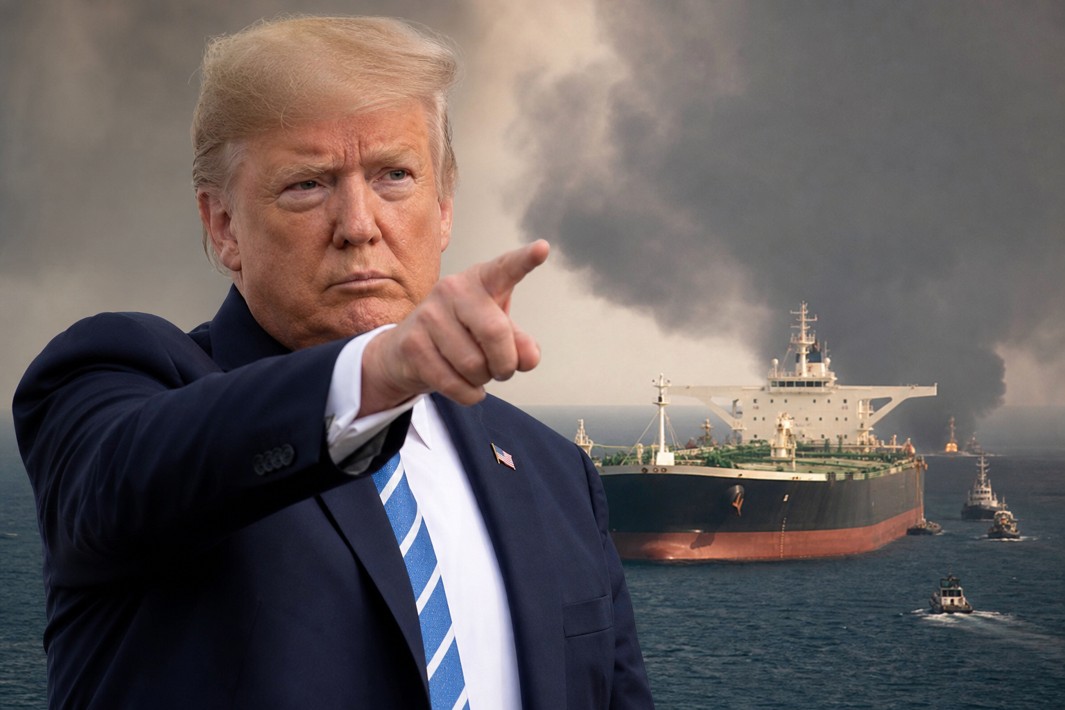 AI Generated - Trump Warns Iran as Ceasefire Talks Stall Over Hormuz