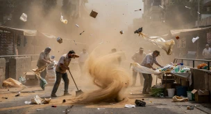 אובך ומיני הוריקן יקלקלו את הכנות לפסח