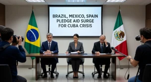 Brazil, Mexico, Spain Pledge Aid Surge for Cuba Crisis