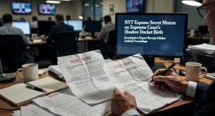 NYT Exposes Secret Memos on Supreme Court's Shadow Docket Birth