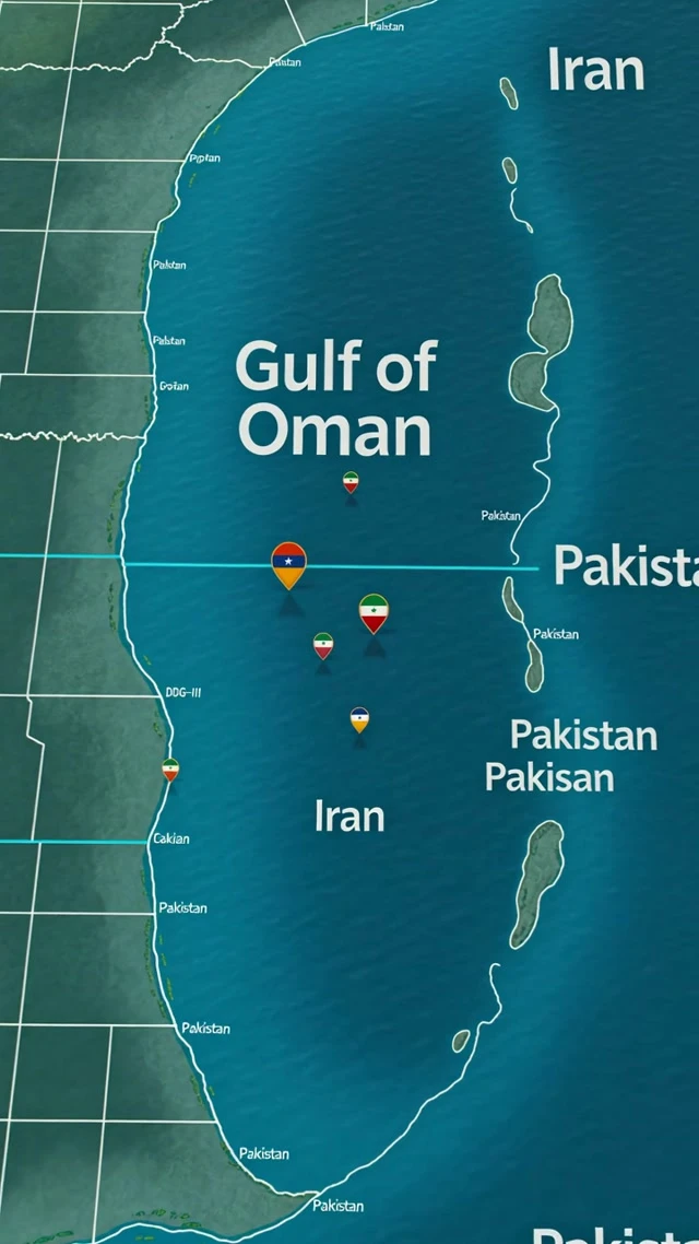 US Navy Fires on Iranian Ship as Vance Heads to Pakistan Talks