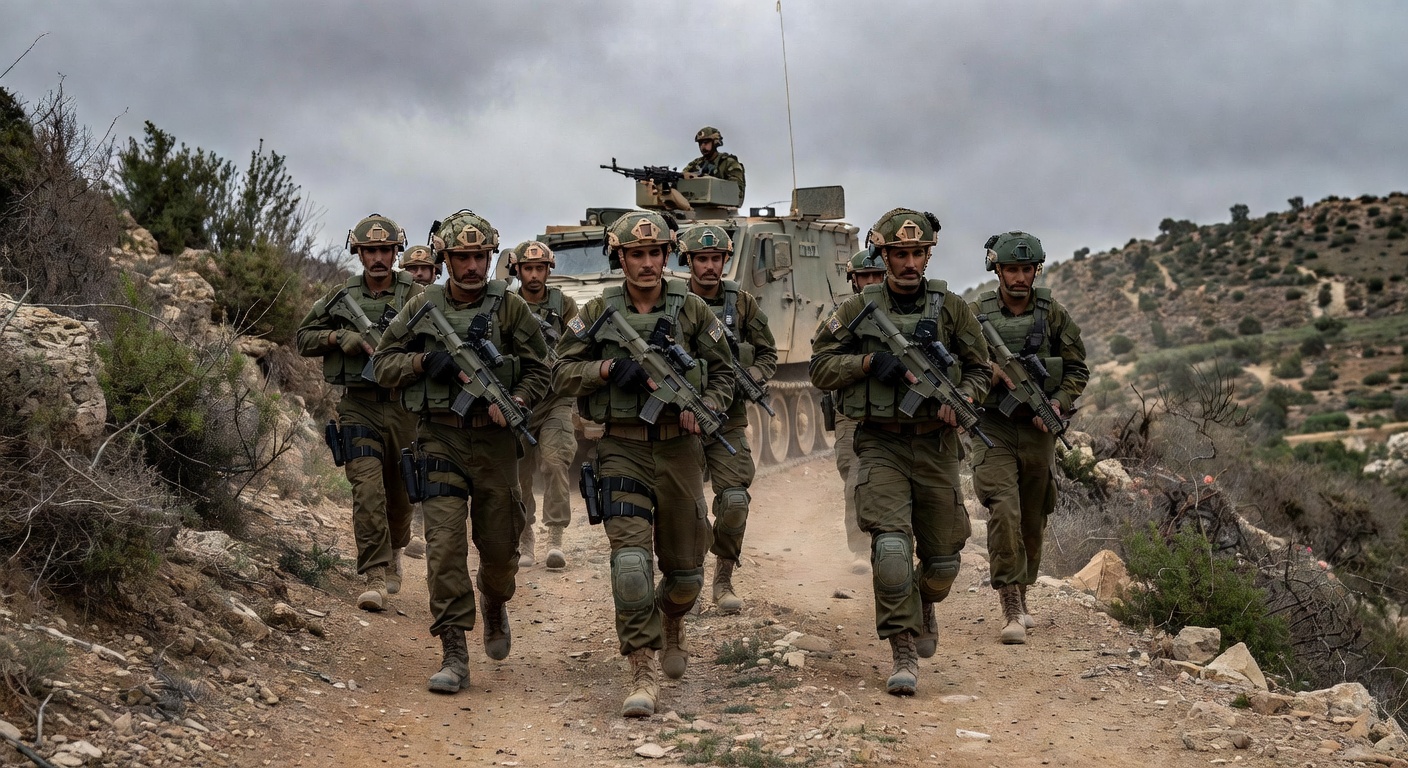 חיילי צה"ל בדרום לבנון חיילי צה"ל בפעילות בדרום לבנון