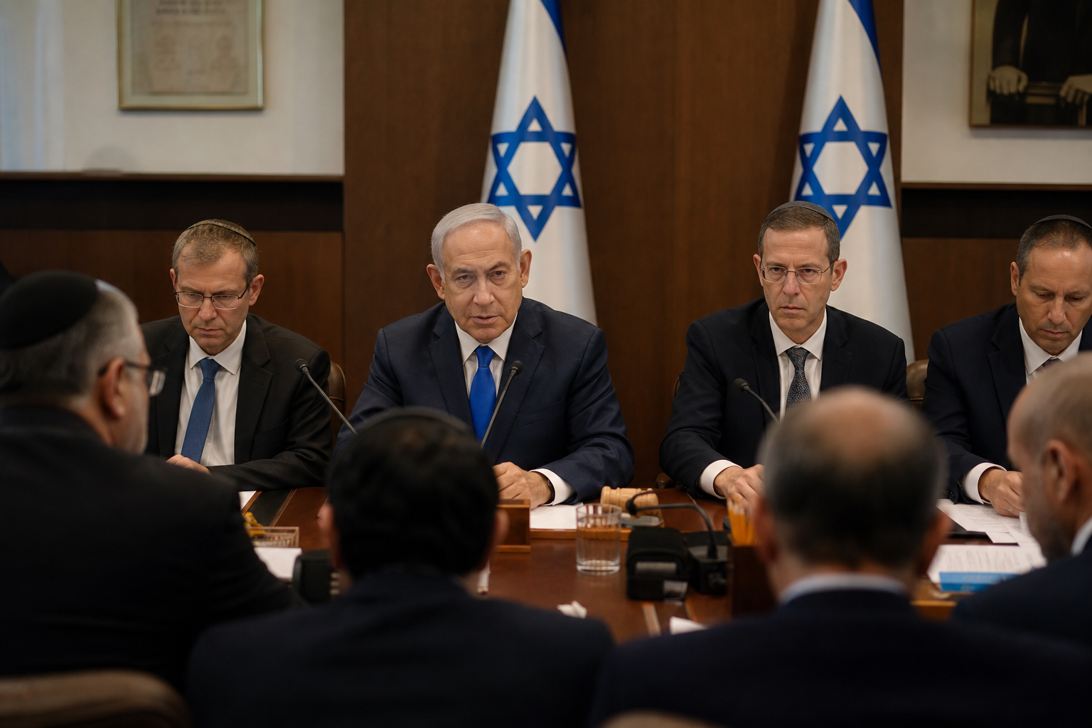 AI Generated - מהפכת מינויים דרמטית: הממשלה תוכל להדיח בכירים בתוך 100 ימים