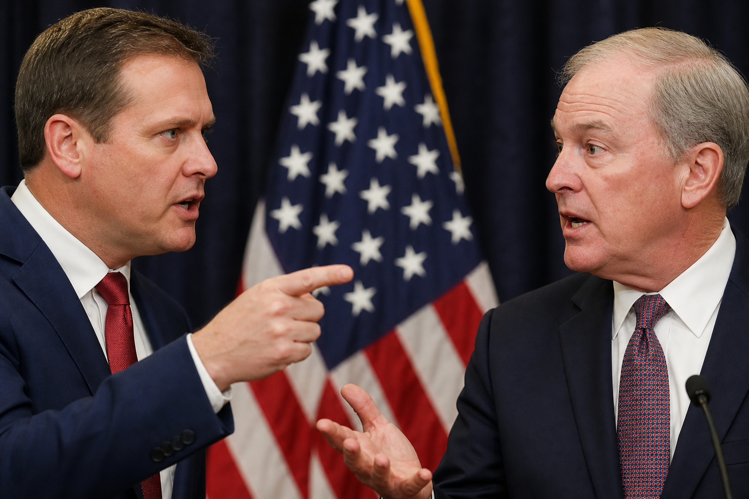 AI Generated - GOP Feud Erupts in North Country Primary Race