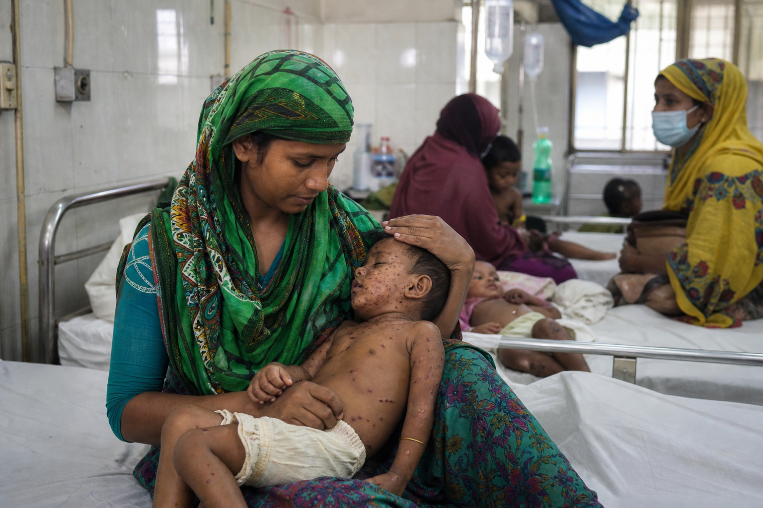 AI Generated - Bangladesh Measles Outbreak Claims Eight More Lives in 24 Hours