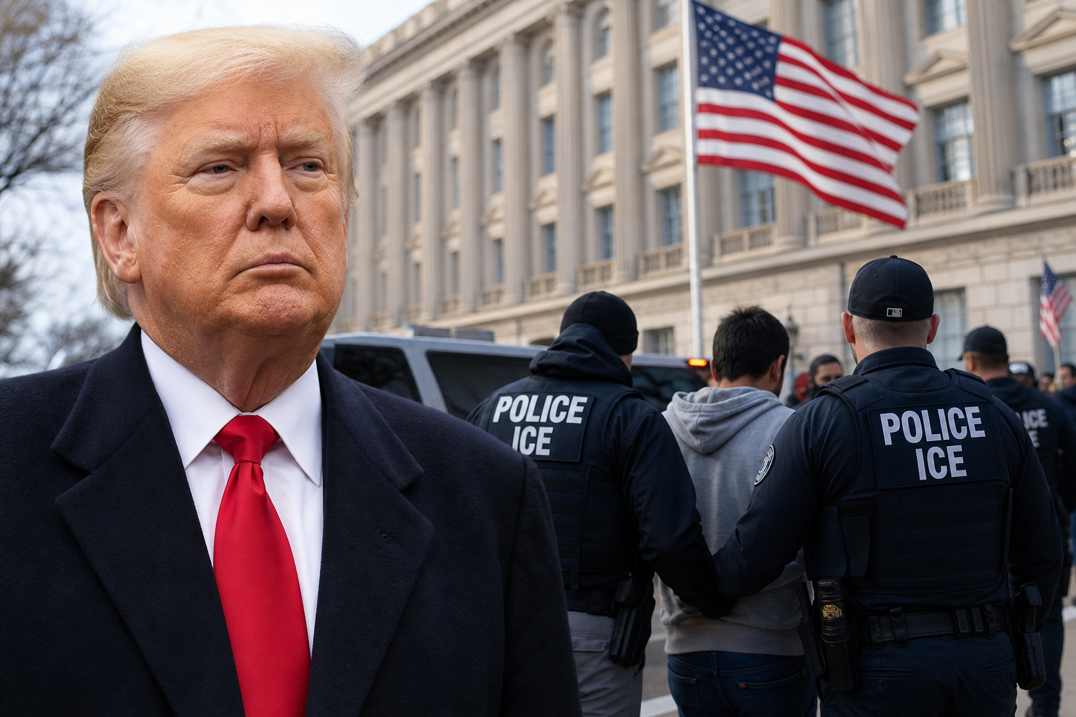 AI Generated - Trump IRS Pushes ITIN Changes to Identify Undocumented Immigrants