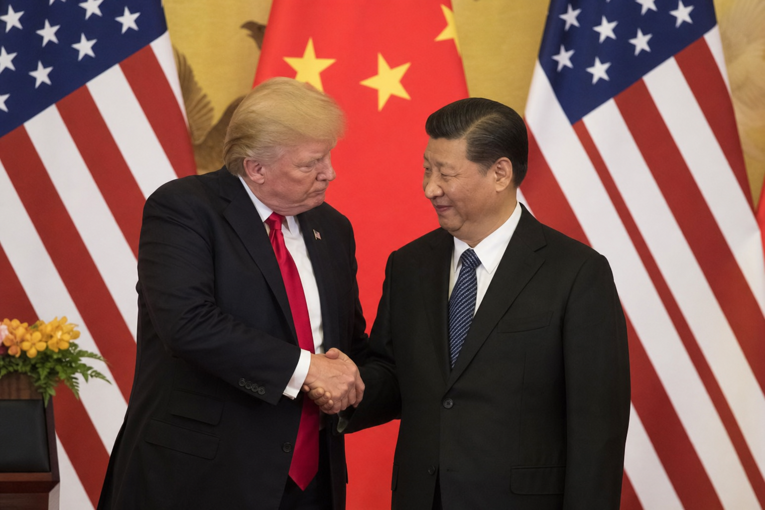 AI Generated - Trump Claims China to Invest Hundreds of Billions in US Tech