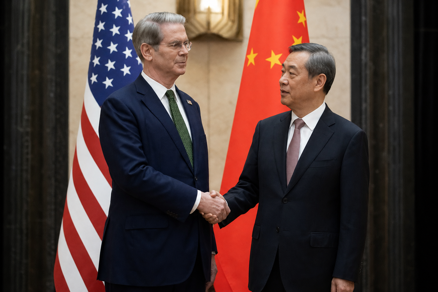 AI Generated - U.S. and China to Discuss AI Safety, Bessent Announces
