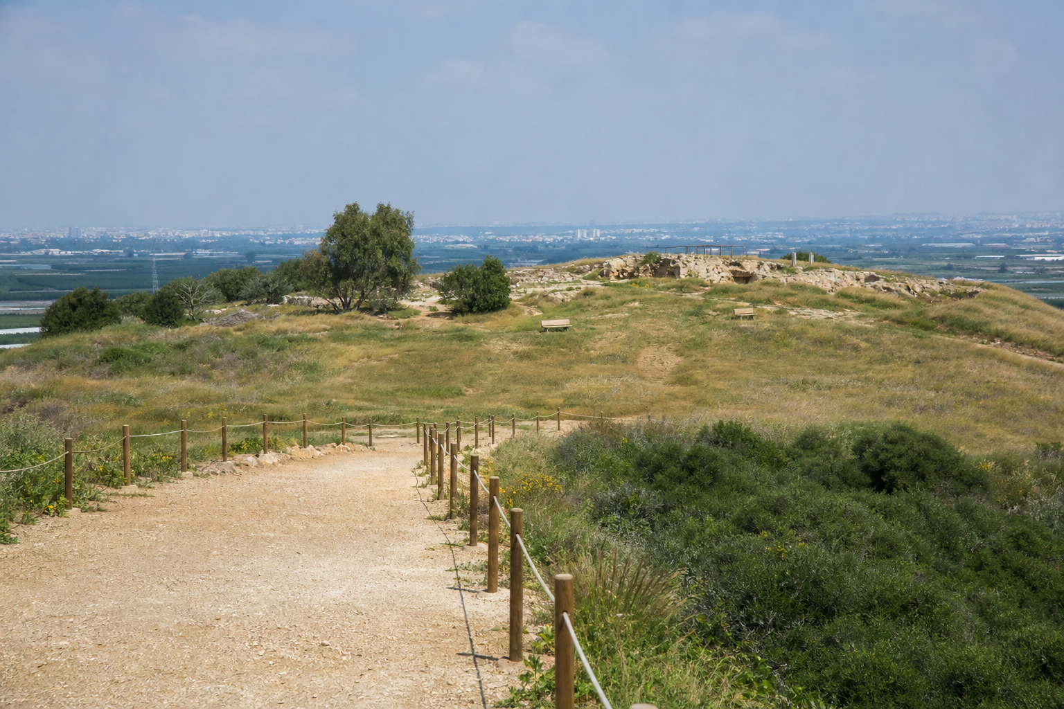 AI Generated - Tel Yavne Mound Opens as Park of Ancient Crossings