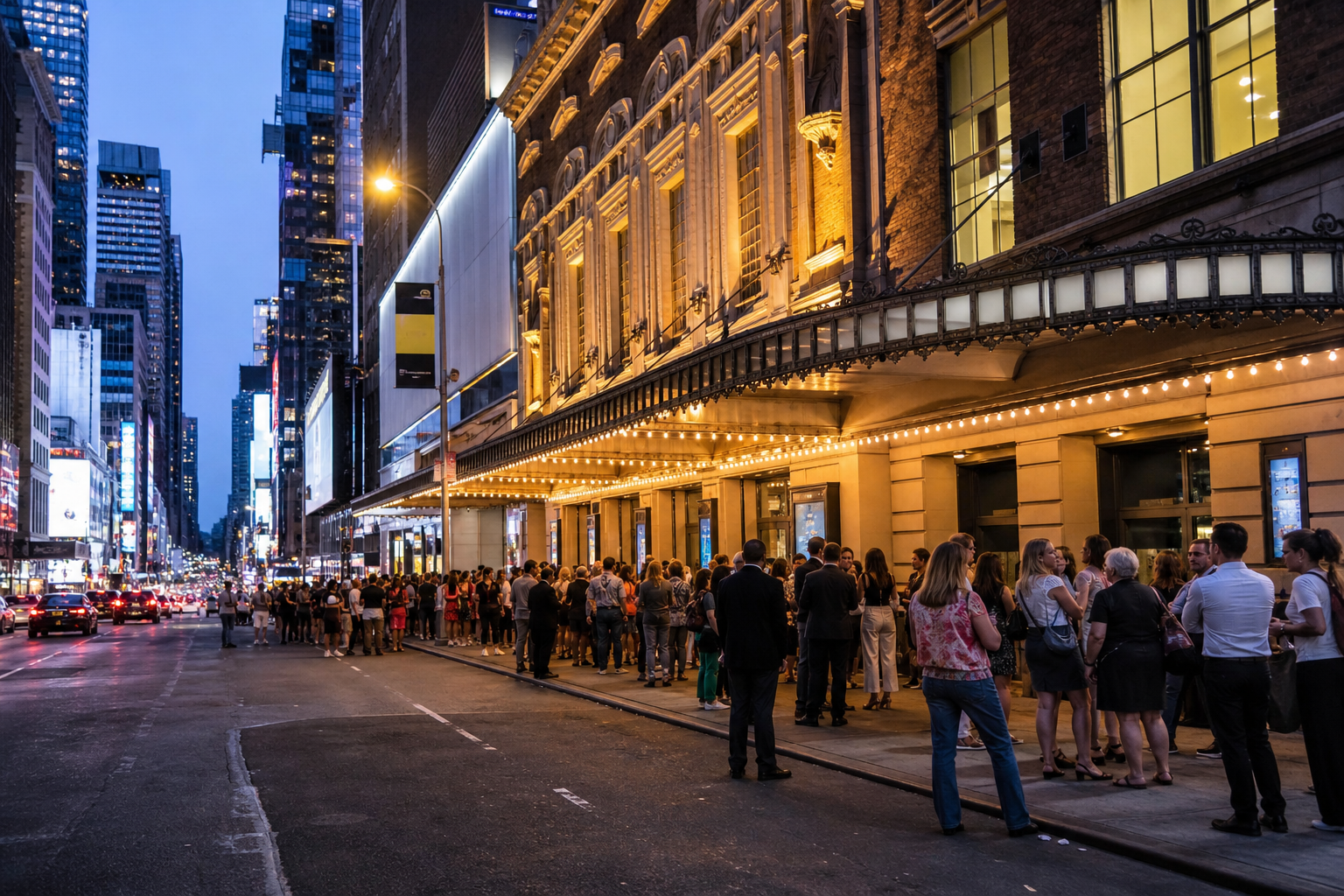 AI Generated - Broadway Season Revenue Hits Record $1.91 Billion