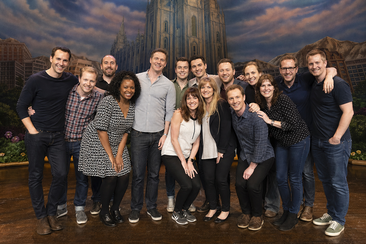 AI Generated - Book of Mormon Original Cast Reunites for Mystery Week