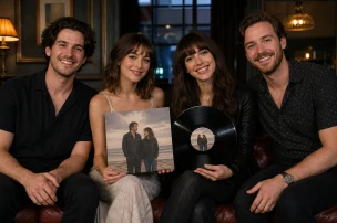 Two Strangers Cast Celebrates Vinyl Album Release