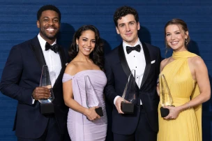 Broadway Stars Pose at 2026 Audience Choice Awards
