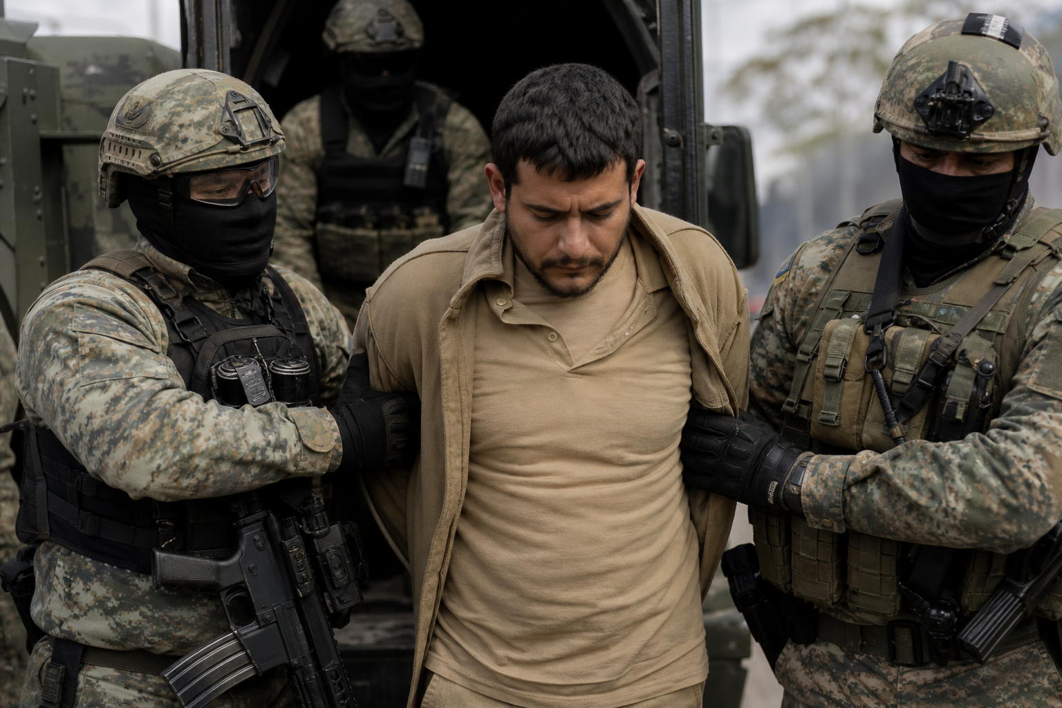 AI Generated - Mexican Forces Arrest Jalisco Cartel Leader 'The Gardener'