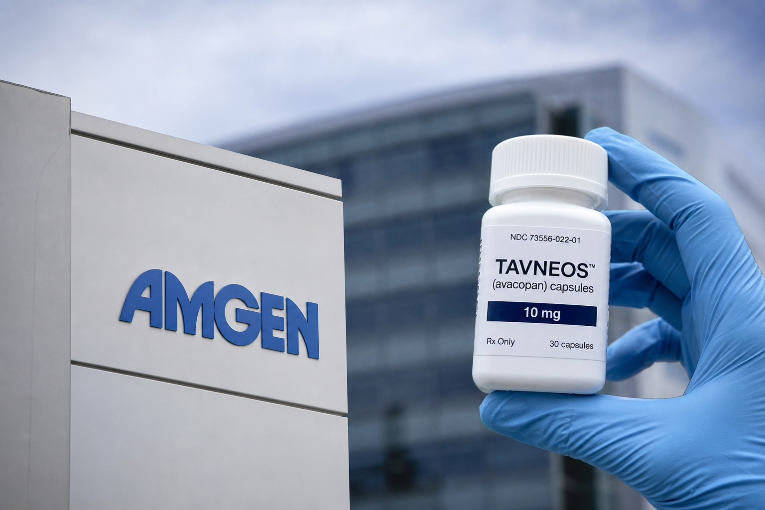 AI Generated - Kissei Urges Halt to Amgen Tavneos After 20 Deaths