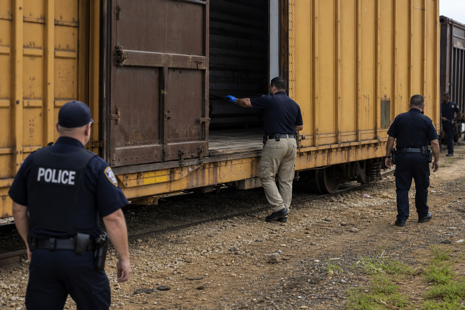 AI Generated - Six Bodies Found in Union Pacific Boxcar Near Laredo