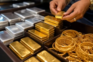 India Raises Gold and Silver Import Duties to 15%