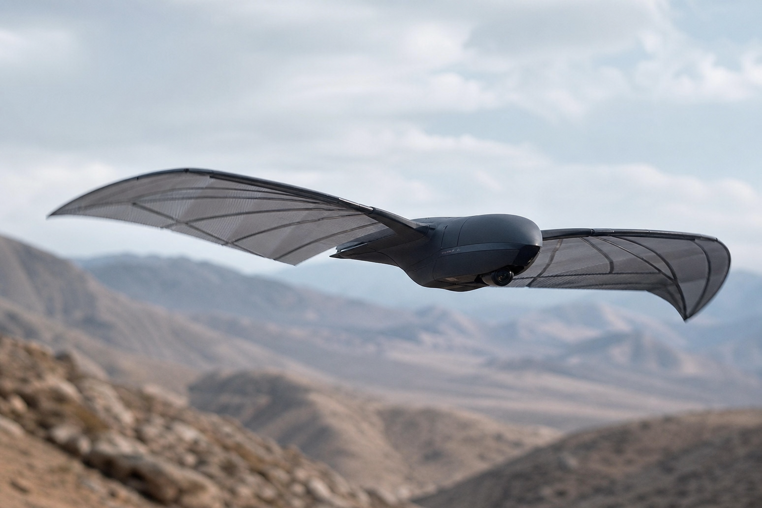AI Generated - Ornithopters Advance Stealth Drone Capabilities for Security