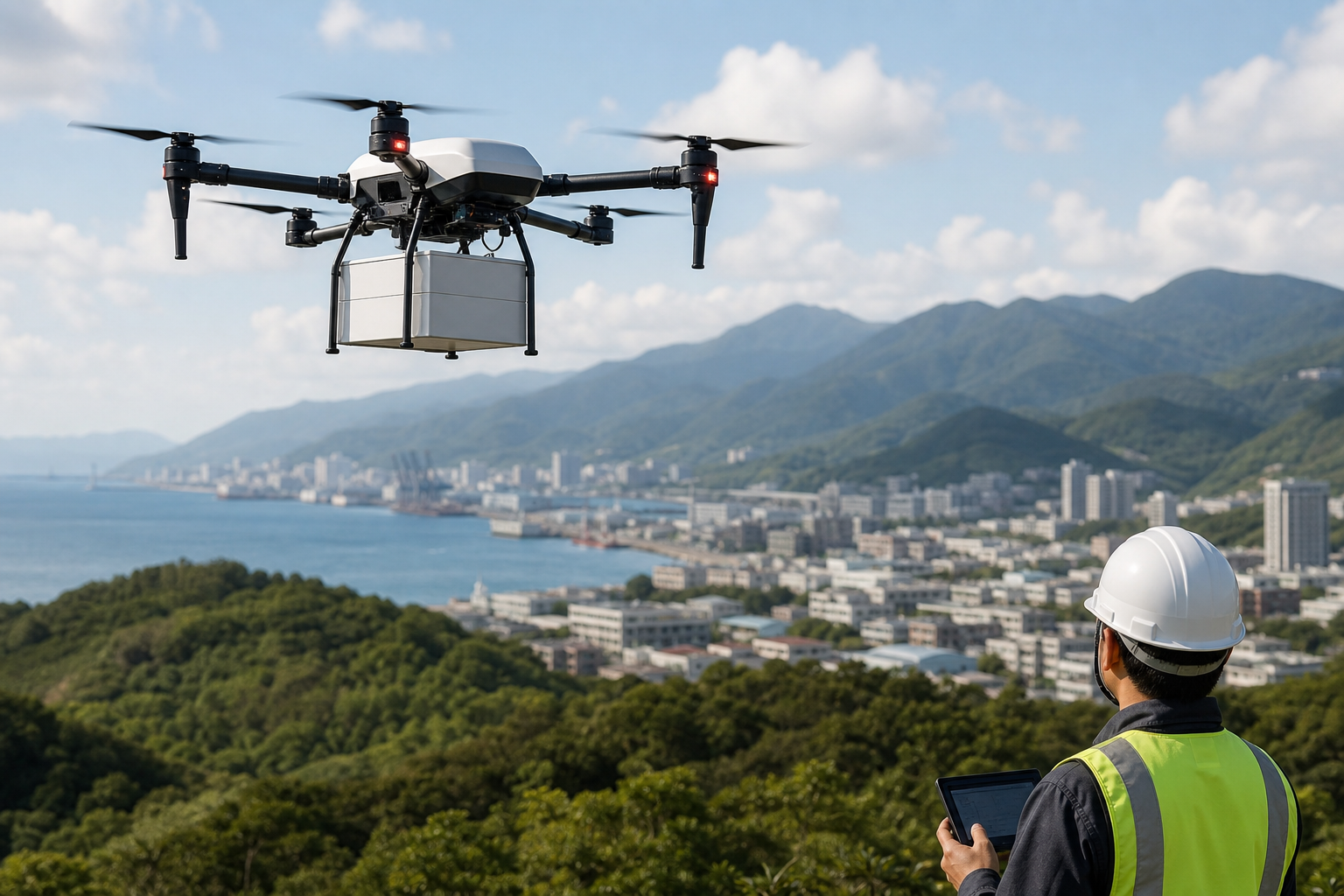 AI Generated - Taiwan to Expand Drone Deliveries Nationwide