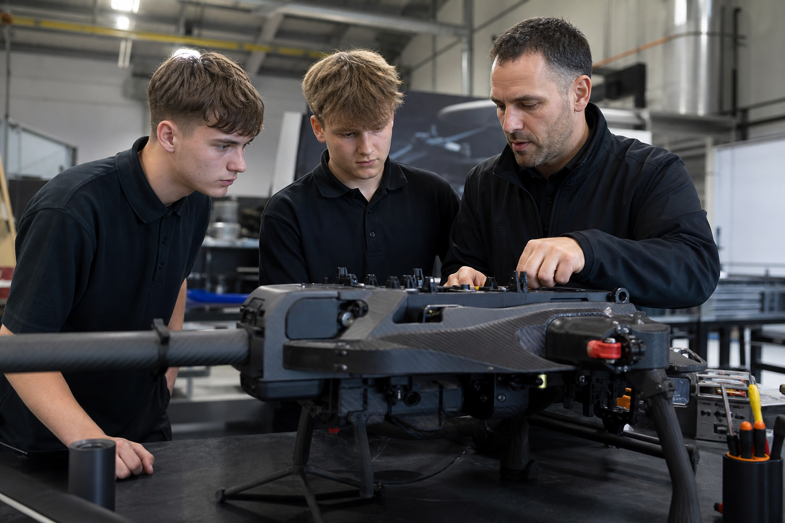 AI Generated - STARK Swindon Drone Factory Recruits First Apprentices