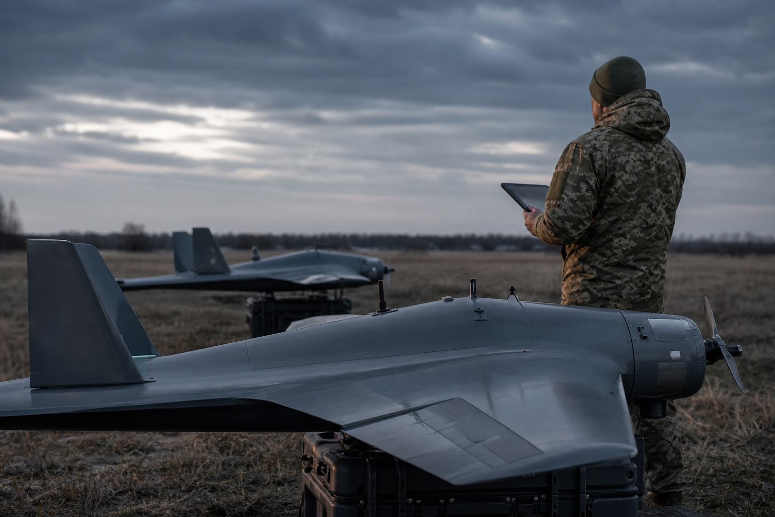 AI Generated - Ukraine Fields Long-Range Drones Reaching 3,500 km to Siberia