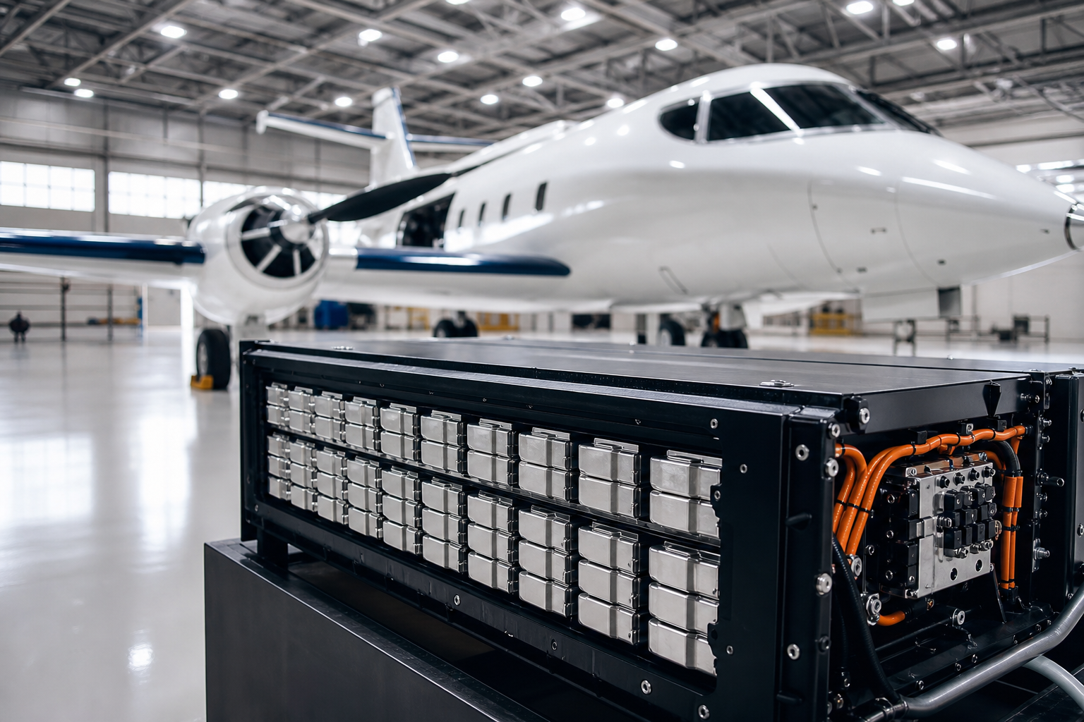 AI Generated - EVIO and Molicel Partner on Hybrid-Electric Aircraft Batteries