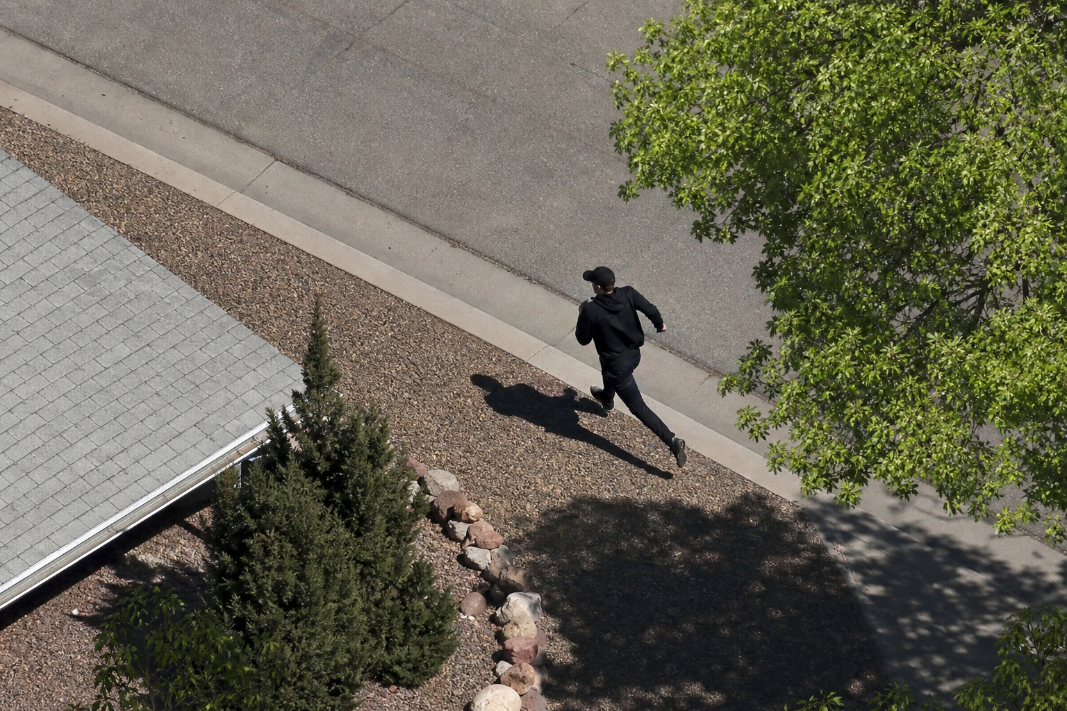 AI Generated - Colorado Springs Drone Tracks Fleeing Burglary Suspect
