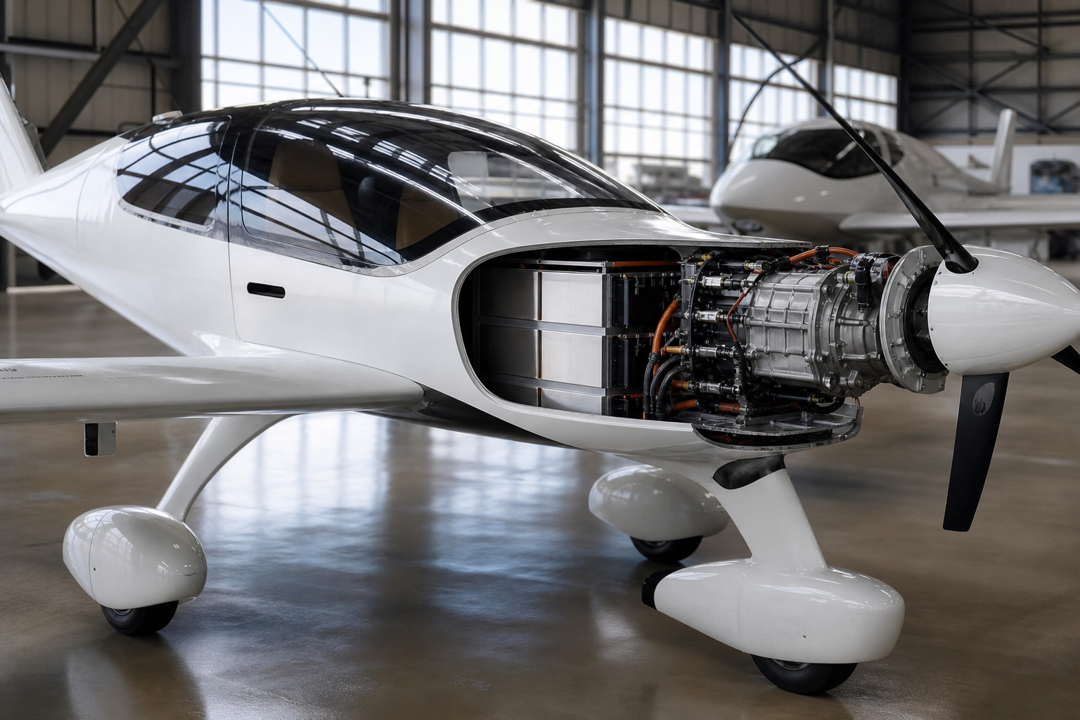 AI Generated - SAE Publishes Study on Battery Electric Aircraft Propulsion