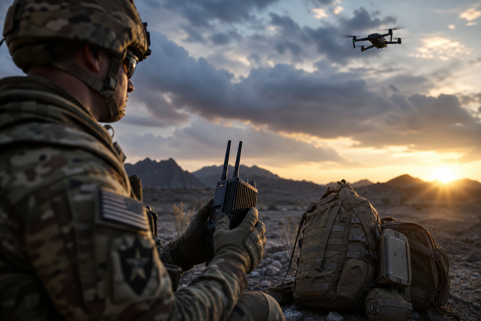 AI Generated - Safe Pro Group Secures U.S. Army AI Drone Threat Kit Order
