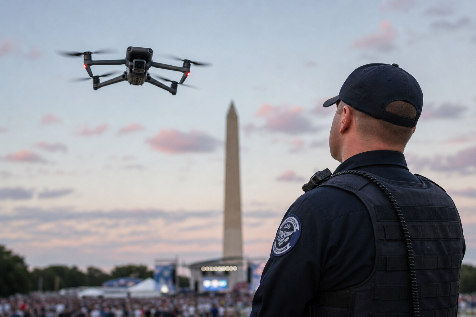 AI Generated - FAA Sets No-Drone Zones at America250 Events Nationwide