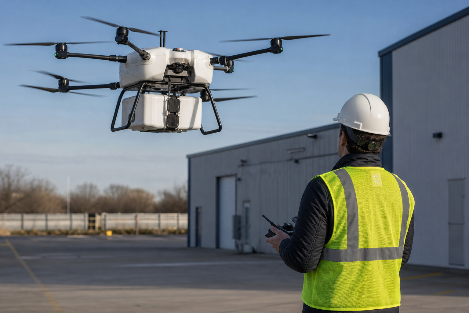AI Generated - Flytrex Opens Pilot Point Facility for DFW Drone Expansion